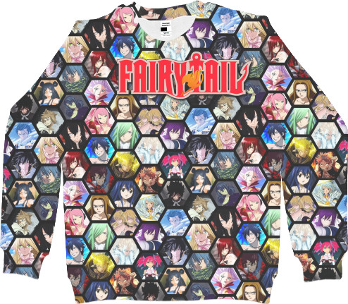 Men's Sweatshirt 3D - fairy tail - Mfest