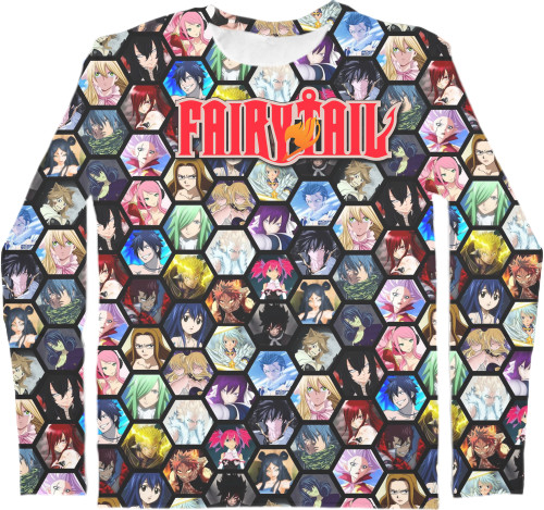 Men's Longsleeve Shirt 3D - fairy tail - Mfest