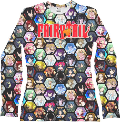 Women's Longsleeve Shirt 3D - fairy tail - Mfest