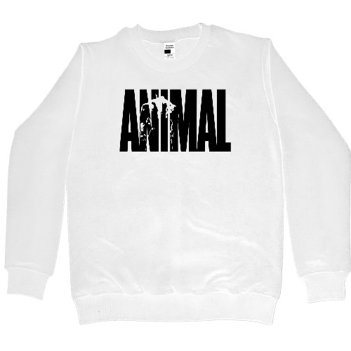 Women's Premium Sweatshirt - Animal Powerlifting - Mfest