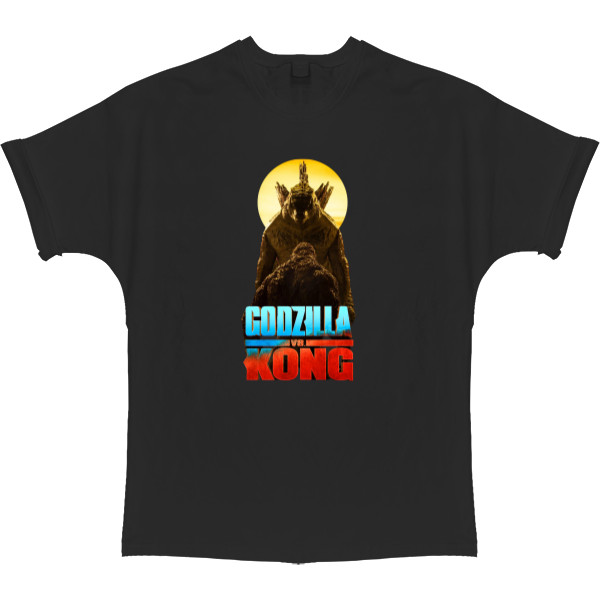 T-shirt Oversize - godzilla vs kong - Mfest