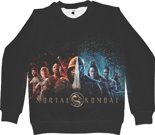 Men's Sweatshirt 3D - Mortal Kombat 2 - Mfest