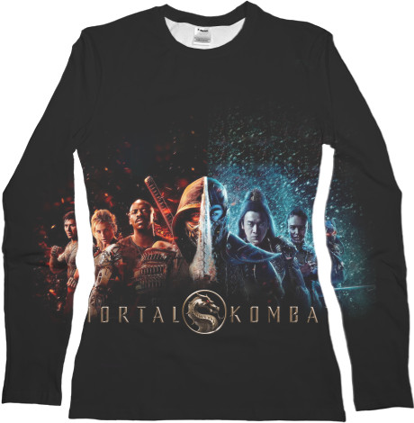 Women's Longsleeve Shirt 3D - Mortal Kombat 2 - Mfest