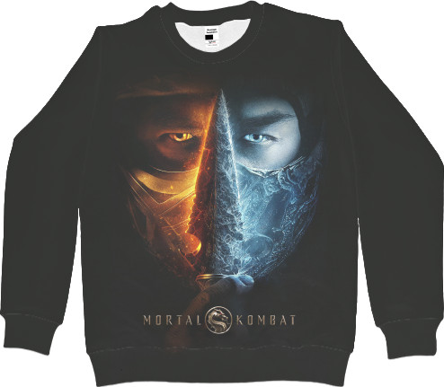 Women's Sweatshirt 3D - mortal kombat - Mfest