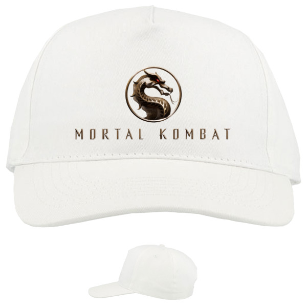 Baseball Caps - 5 panel - мортал комбат лого - Mfest