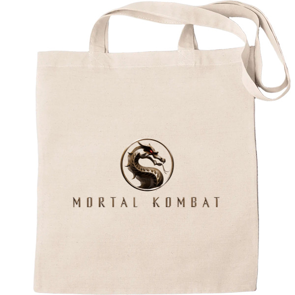 Tote Bag - мортал комбат лого - Mfest