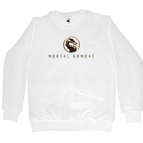 Women's Premium Sweatshirt - мортал комбат лого - Mfest