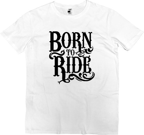 Футболка Преміум Дитяча - Born to ride - Mfest