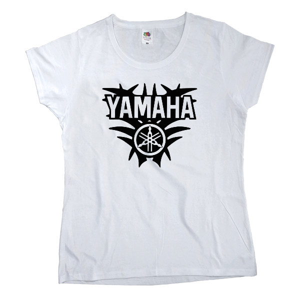 Women's T-shirt Fruit of the loom - yamaha logo 2 - Mfest