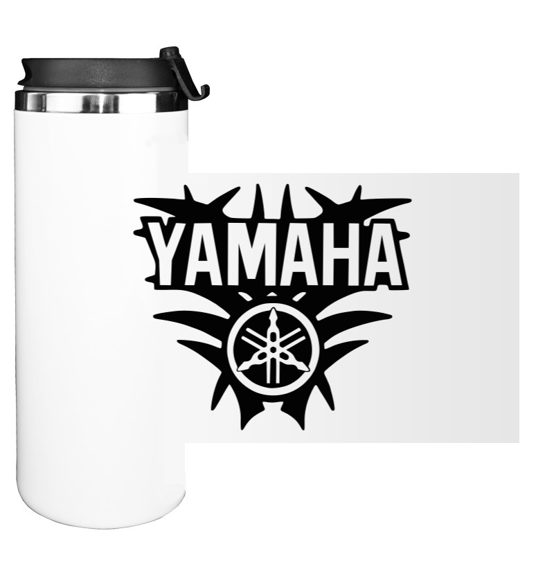 Water Bottle on Tumbler - yamaha logo 2 - Mfest