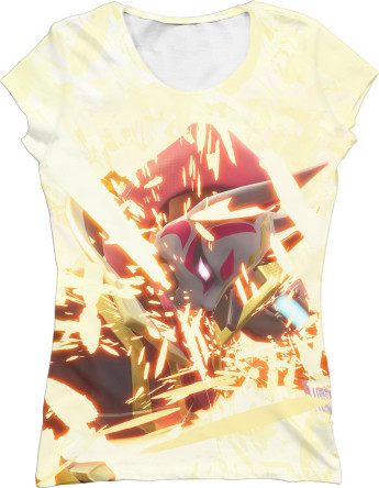 Women's T-Shirt 3D - Drift fortnite 2 - Mfest