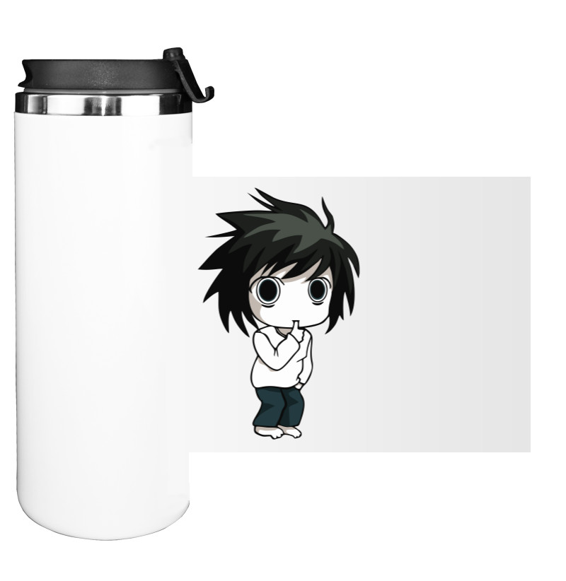 Water Bottle on Tumbler - Little Light Yagami - Mfest