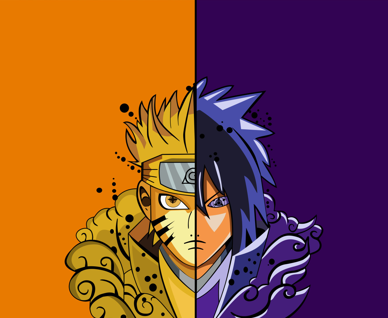 Mouse Pad - Naruto and Sasuke 3 - Mfest