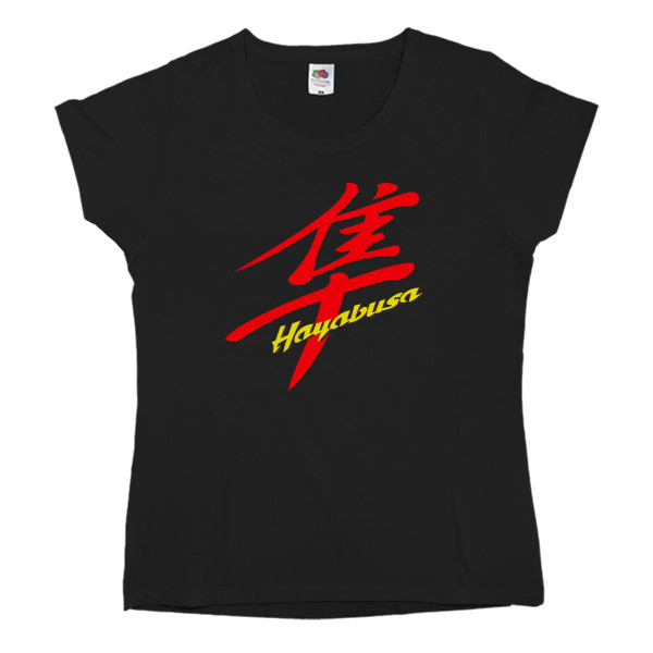 Women's T-shirt Fruit of the loom - Suzuki Hayabusa logo - Mfest