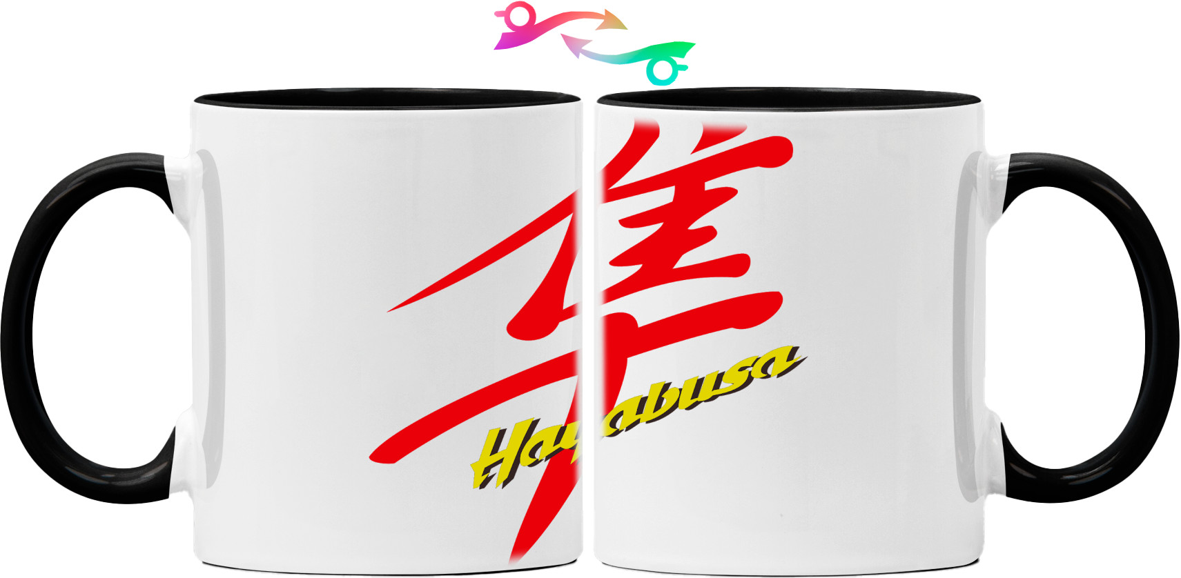 Mug - Suzuki Hayabusa logo - Mfest