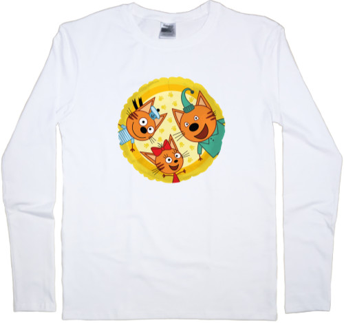 Kids' Longsleeve Shirt - три кота - Mfest