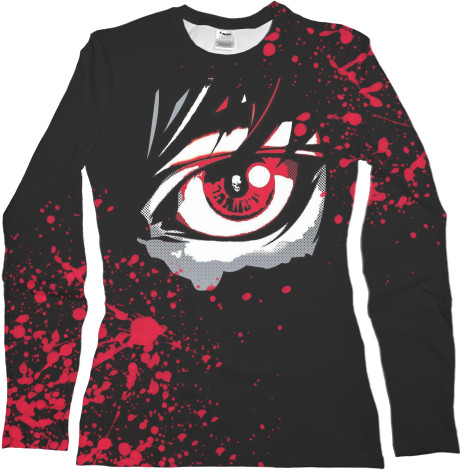 Women's Longsleeve Shirt 3D - death note - Mfest