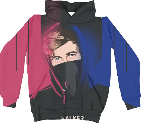 Kids' Hoodie 3D - Alan Walker - Mfest