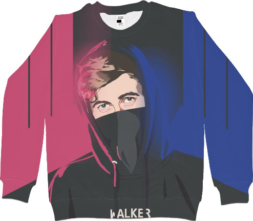 Men's Sweatshirt 3D - Alan Walker - Mfest