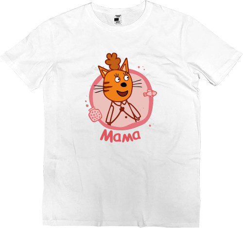 Men’s Premium T-Shirt - мама (три кота) - Mfest