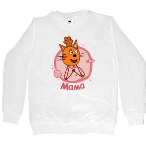 Men’s Premium Sweatshirt - мама (три кота) - Mfest