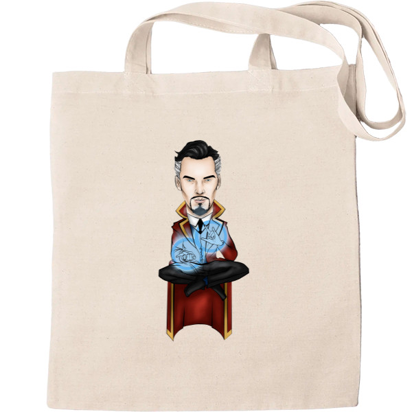 Tote Bag - Доктор Стренж карикатура - Mfest