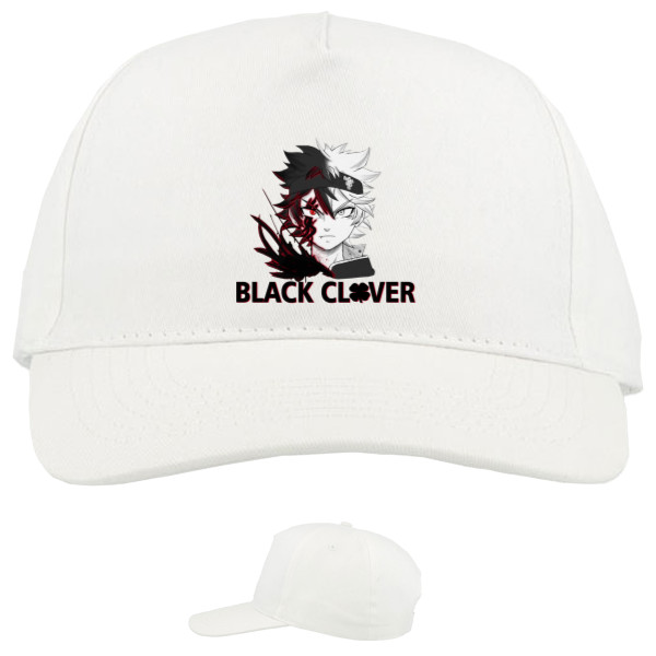 Baseball Caps - 5 panel - black clover 2 - Mfest