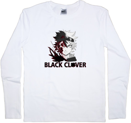 Kids' Longsleeve Shirt - black clover 2 - Mfest