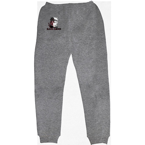 Kids' Sweatpants - black clover 2 - Mfest