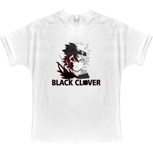 T-shirt Oversize - black clover 2 - Mfest