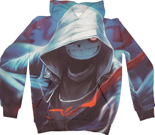 Unisex Hoodie 3D - UNDERTALE - Mfest