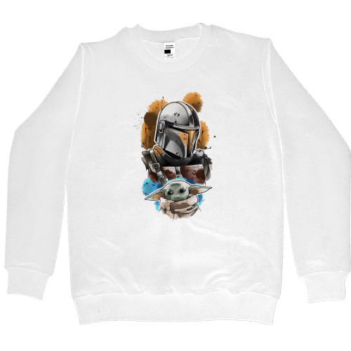 Women's Premium Sweatshirt - mandalorian - Mfest