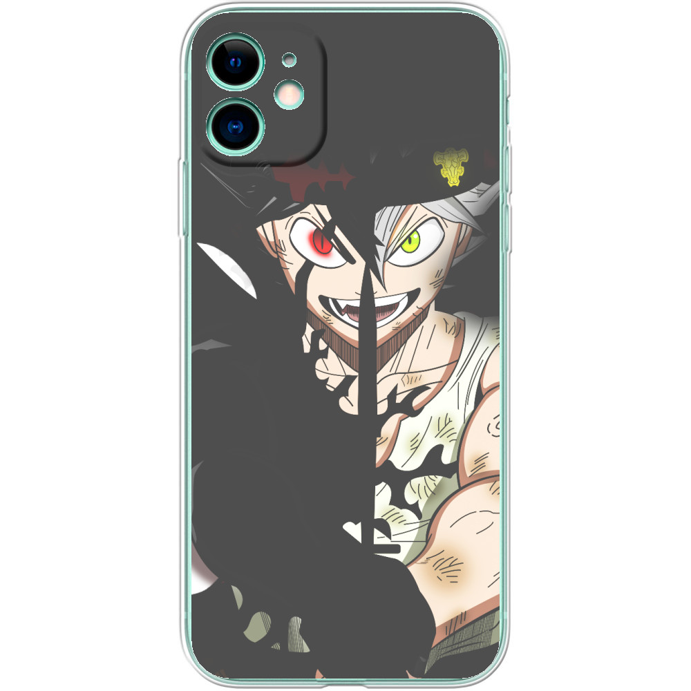 iPhone Case - черный клевер 2 - Mfest