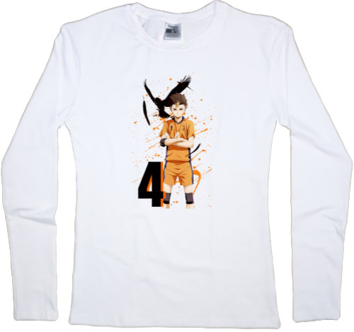 Women's Longsleeve Shirt - Yuu Nishinoya - Mfest