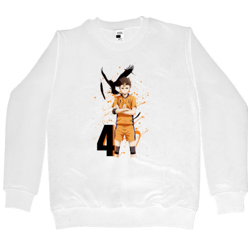 Women's Premium Sweatshirt - Yuu Nishinoya - Mfest