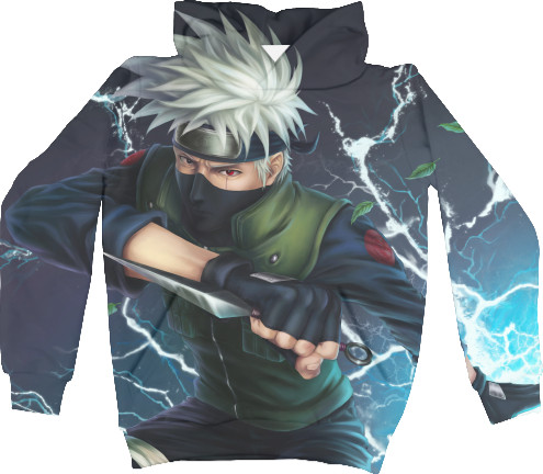 Худи 3D Детская - kakashi hatake art - Mfest