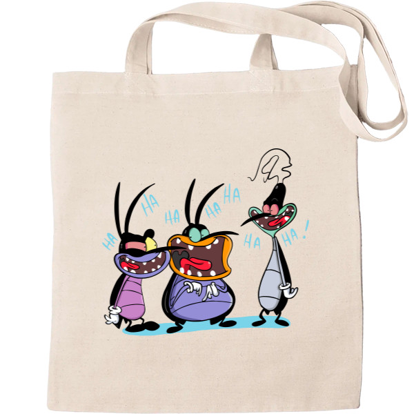 Tote Bag - oggy and the cockroaches 3 - Mfest