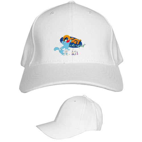 Kids' Baseball Cap 6-panel - oggy and the cockroaches 2 - Mfest