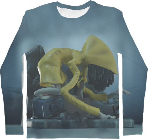 Men's Longsleeve Shirt 3D - Little Nightmares 2 - Mfest