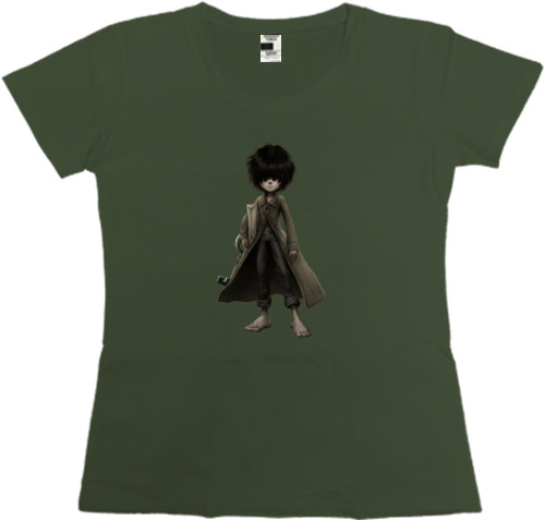 Women's Premium T-Shirt - Little Nightmares 2 Mono 2 - Mfest