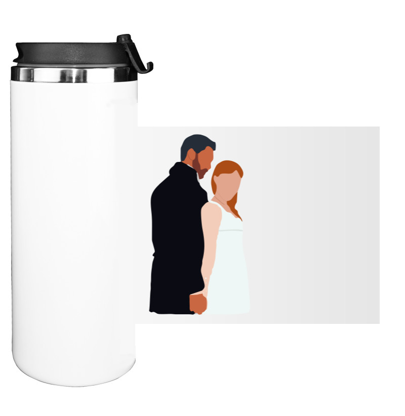 Water Bottle on Tumbler - BRIDGERTON - Daphne and Simon - Mfest