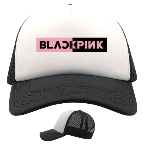 Trucker Cap - blackpink logo 2 - Mfest