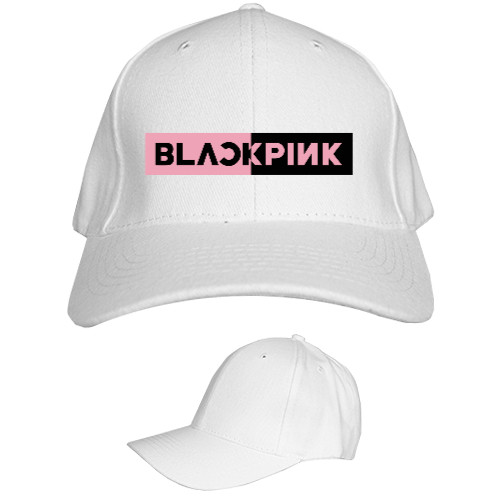 Кепка 6-панельная Детская - blackpink logo 2 - Mfest