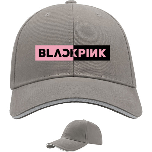 Sandwich Baseball Cap - blackpink logo 2 - Mfest