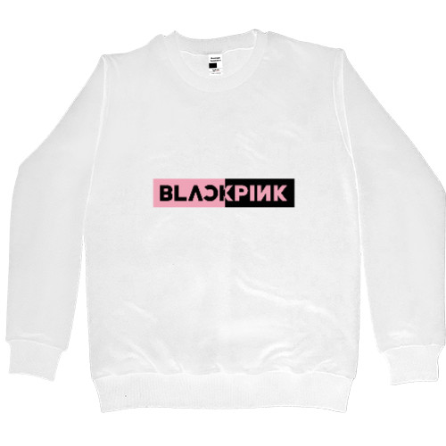 Свитшот Премиум Мужской - blackpink logo 2 - Mfest