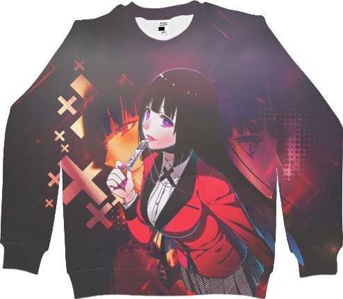 Women's Sweatshirt 3D - Kakegurui Yumeko - Mfest