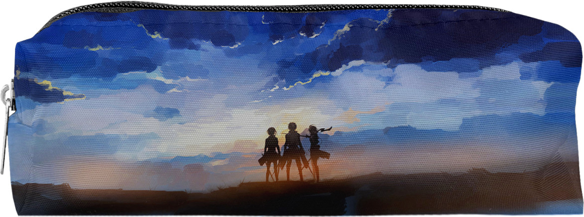 Pencil case 3D - attack on titan - Mfest