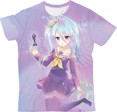 Kids' T-Shirt 3D - No Game No Life - Mfest