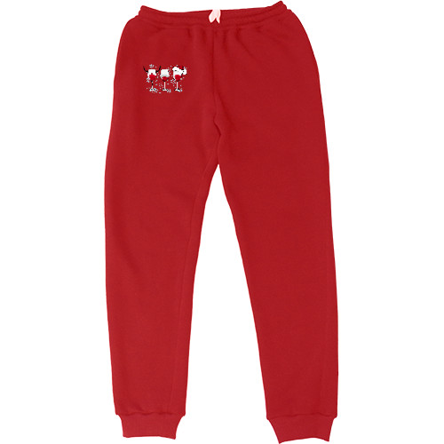 Men's Sweatpants - вино - Mfest