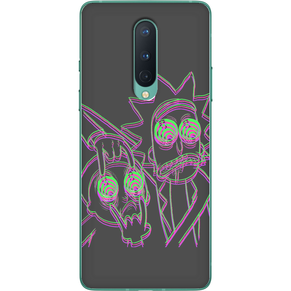 Чехол OnePlus - rick and morty 3 - Mfest